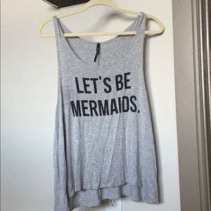 “Let’s Be Mermaids” Tank